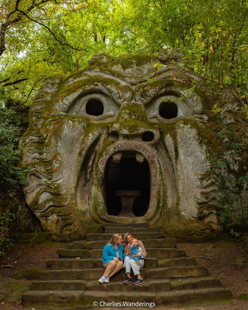 Borgo di Bomarzo dall'alto — ItalEsplora