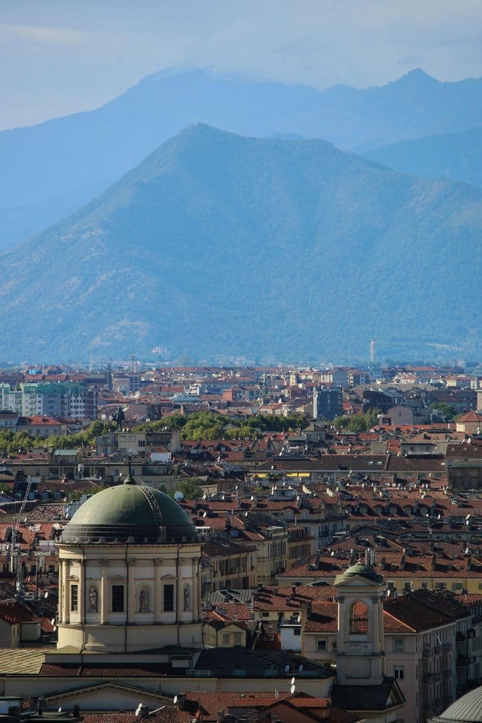 Panorama città italiana