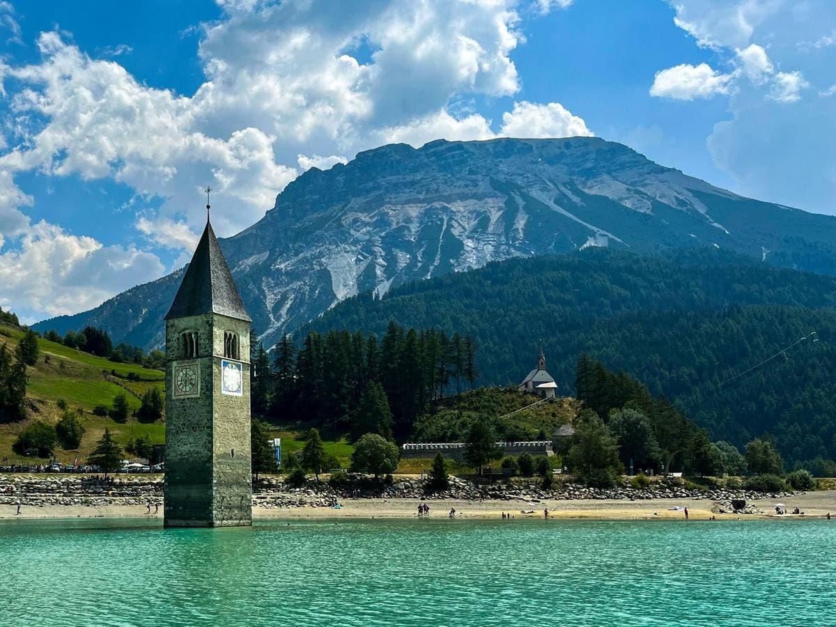 Campanile Lago di Resia